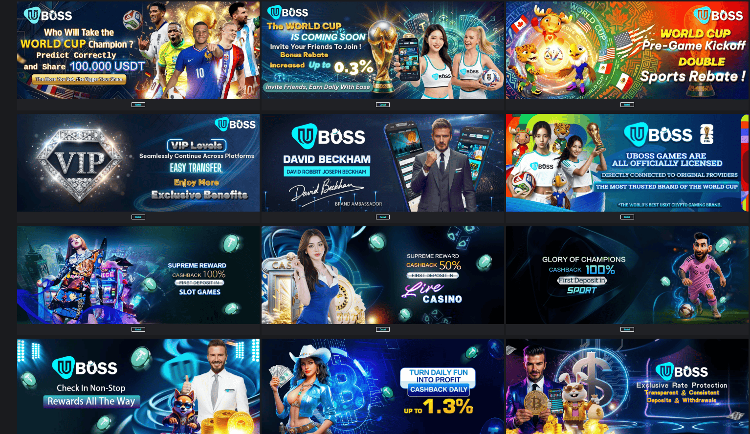 Sản phẩm giải trí UBOSS
